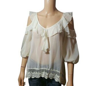 Ya Los Angeles Hi-lo Blouse S